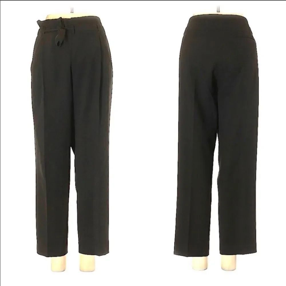 Vince Paperbag waist cropped trousers sz 4 EUC